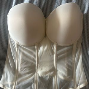 Wacoal long strapless bra.